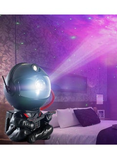 Buy Astronaut Nebula Starry Sky Laser Light Projector With Remote Control Black Guitar in UAE