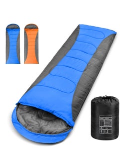 اشتري Sleeping Bag for Adults Soppy 3-4 Season Lightweight 210T Waterproof Warm Sleeping Bag with Compression Sack Indoor & Outdoor Sleeping Equipment for Hiking Backpacking and Camping في مصر