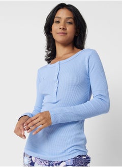 Buy Button Detail Pyjama Top in UAE