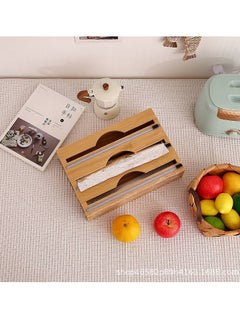 Buy Triple Foil Holder – A Chic Wooden Touch for Your Kitchen W in Egypt