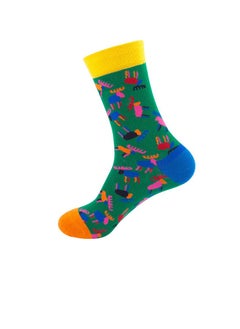 Buy Unisex Absorb Sweat and Deodorize Socks 3 Pairs High Quality Socks One Size Fits All in UAE