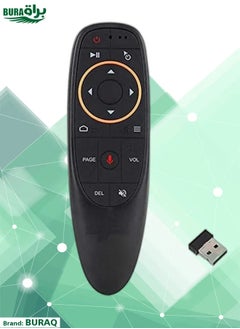 Buy G10 Voice Air Mouse 2.4Ghz Wireless Voice Smart Remote Control For Android Tv Box Pc Laptop in UAE