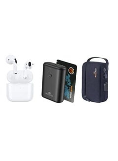Buy 3 in 1 Package Made up of 10000 Small Power Powerbank and Handbag and Airbuds Lite Hearing in Saudi Arabia