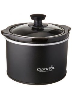 اشتري Crock-Pot Mini 1.5 Quart Round Manual Slow Cooker, Black (Scr151) في الامارات