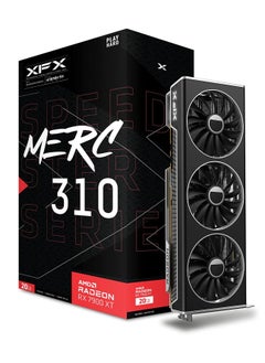 Buy XFX Speedster MERC310 AMD Radeon RX 7900XT Black Gaming Graphics Card with 20GB GDDR6 AMD RDNA 3 RX-79TMERCB9 in UAE