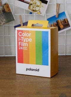 Buy Polaroid Color Film For I-Type 3-Pack in UAE