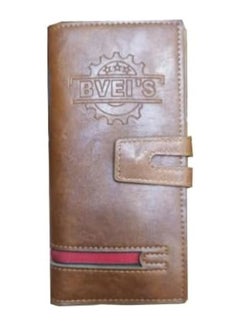 Buy Bifold Business Leather Wallet Brown in Egypt