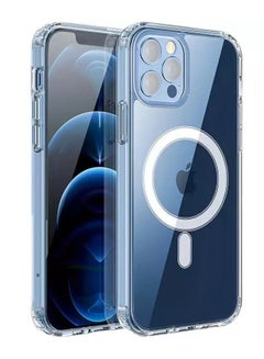 اشتري Phoni Clear Case for Apple iPhone 14 Magnetic [Non Yellowing]  [Drop Protection] Shockproof Cover Slim في الامارات