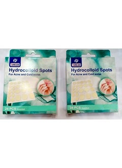 Buy Hydrocolloid Spots - For Acne And Cold Sores Treatment 48 Pcs in Egypt