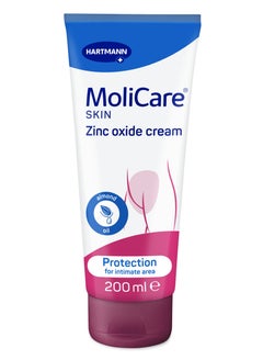 Buy Hartmann Molicare Skin Zinc Oxide Cream, 200 ml in UAE