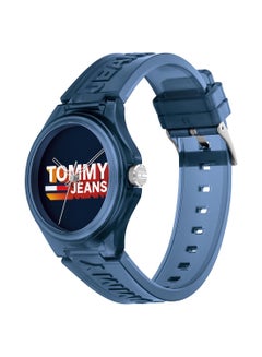Buy TOMMY HILFIGER BERLIN UNISEX's NAVY DIAL, NAVY TRANSLUCENT SILICONE WATCH - 1720028 in Saudi Arabia