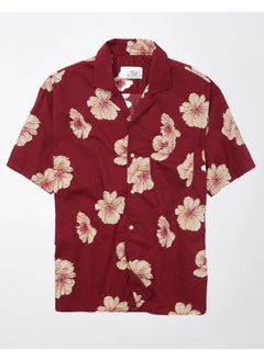 اشتري AE Tropical Button-Up Poolside Shirt في الامارات