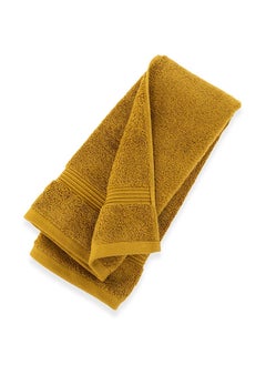 Buy Sascha Hand Towel, Pale Gold - 50x80 cm in UAE