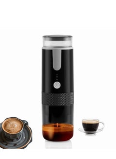 Buy Portable Electronic Coffee Maker, Rechargeable Espresso Machine, Mini Car Coffee Make Using Ground Coffee & Espresso Pods for Travel Camping Office Home in UAE