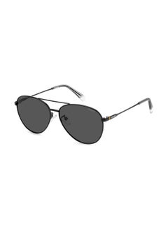 Buy Unisex UV Protection Pilot Sunglasses - Pld 4142/G/S/X Black 60 - Lens Size: 60 Mm in UAE