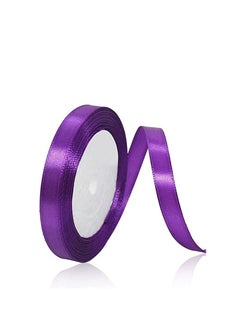 اشتري Violet Satin Ribbon 12mm x 25yd Fabric Polyester Ribbon for Gift Wrapping, Party Favors Wedding Decorations Bow Making Bouquets Sewing Projects & Craft Supplies في الامارات