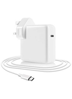 اشتري 96W Type C Macbook Pro-Air Fast Replacement Charger, Power Adapter works with 13, 14, 15, 16 Inch 2016/17/18/19/20 Model Laptops, Tabs & Smartphones, Thunderbolt Charger with USB C Cable, iPhone 15 في السعودية