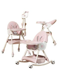 اشتري 4 In 1  Reclining, Height Adjustable And Foldable Baby Dining Chair With Detachable Table في السعودية
