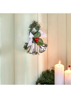 اشتري Blovec Decorative Hanging Bells with Holly 20 x 15 x 20 cm في الامارات