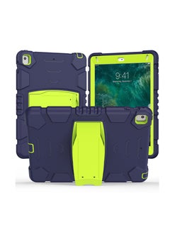 اشتري Gulflink Back Cover Protect Case for Apple iPad 2018/2017/Pro/Air2 9.7inch navyblue and lime في الامارات