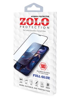Buy 9D Tempered Glass Screen Protector For Oppo A31 Clear in UAE