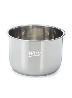 Buy Stainless Steel Replacement Inner Pot for Electric Pressure Cooker 18.2-26cm in UAE