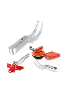 اشتري Watermelon Slicer Cutter, Stainless Steel Melon Knife, Smart Kitchen Gadget في الامارات