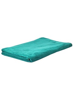 Buy Super Soft Microfiber Bath Towel 70x140cm Ultra Absorbent and Quick Drying Towel Turquoise Green in UAE