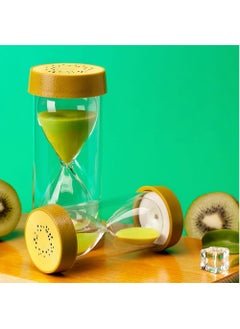 Buy Sand Timer, 30 Minutes Kiwi Fruit Theme Hourglass for Home Office Kitchen Decor Gift for Kids Adult (30 min) in UAE