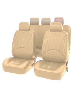 Buy 3-Piece Universal Car Seat Cover Set in Saudi Arabia