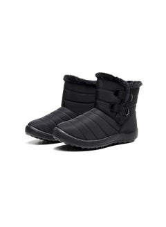 Buy Women Simple Cotton Boots Black in UAE