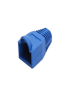Buy Bolien Plastic Cat5E Cat6 Ethernet RJ45 Cable Cap - 100 Pieces Dark Blue in UAE