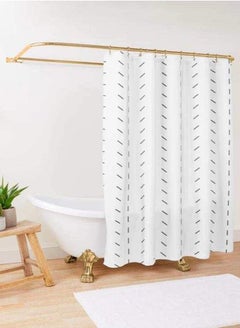 Buy Boho Shower Curtain, SYOSI 1Pcs Standard Boho Shower Curtain Size 72x72 inch Shower Curtain Hooks Included with Shower Curtain in UAE