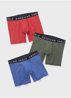 Buy 3 Pack Logo Band Trunks in UAE