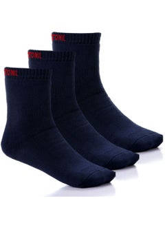 Buy Pack of 3 Cotton Half Towel Sport Socks for Men in Egypt