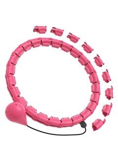 اشتري Weighted Hula Hoop, 2 in 1 Exercise Hula Hoop Weight Loss Massage في الامارات