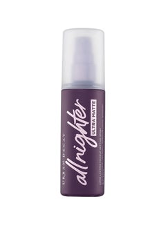 Buy Urban Decay All Nighter Ultra Matte Setting Spray - Makeup Finishing Spray - Lasts Up To 16 Hours - Oil & Shine-Controlling Mist - Great for Oily Skin, 4 Ounce in UAE