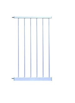 Buy 45Cm Baby Safety Gate Metal Extension Suitable For Staircase And Doorways White in UAE