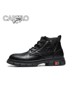 اشتري New CARTELO Fashion High Top Outdoor Work Boots في السعودية