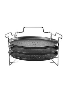 Buy Pizza tray stand, 3-tier stand, tray stand, each tier has a perforated pizza tray in Egypt