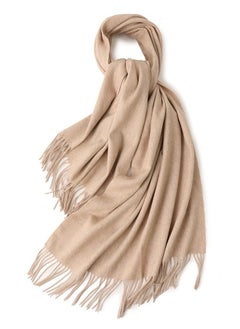 اشتري Solid Warm Thickened Lambswool Scarf في الامارات