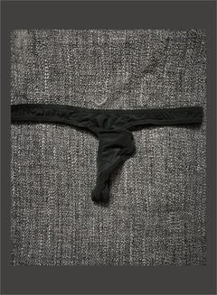 Buy G-String T-Back Breathable Underwear Black in UAE