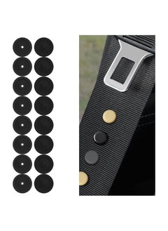 Buy 8 Sets Universal Fit Seatbelt Stopper Kit Seat Belt Stop Button Snap-on Seat Belt Button Stop Seat Belt Buckle Button Prevent Buckle Plastic Clip Stop from Sliding Down The Belt in UAE