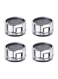 اشتري 4 Pcs Kitchen Tap Head Water Saving Adjustable Swivel Faucet Tap Aerator Filter Faucet Sprayer Head Extension Effective Devicefor Bathroom Kitchen Sink Spray Tap Attachment في الامارات