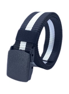 اشتري Classic Milano Belt for men Canvas Premium Quality Casual Autolock Mens Belt CBSP02 by Milano Leather في الامارات