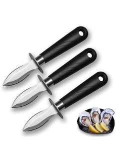 Buy 6 Pcs Shucking Knives,Shucker Opener Knives with Level 5 Cut Resistant Protection,Clam Seafood Knife Tools with Non Slip Rubber Handle in Saudi Arabia