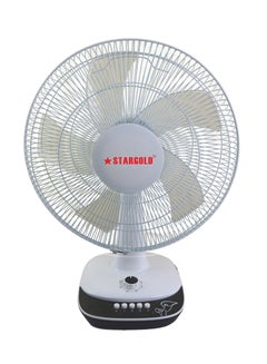 Buy 16 Inch Electric Table Fan 3 Speed Settings With Oscillating/Rotating And Static Feature in UAE