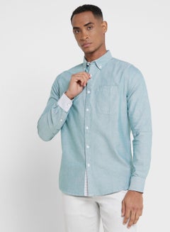 اشتري Thomas Scott Smart Slim Fit Pure Cotton Casual Shirt في السعودية
