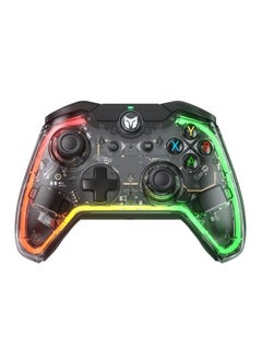 Buy PC Controller, BIGBIG WON Rainbow Lite Wired Gaming Controllers for PC, RGB Light, Custom Buttons, Macro, Turbo, Dual Shock Controller for Switch/Windows 10 and 11 Controllers, for PS4 in Saudi Arabia