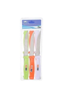 Buy Small Stainless Steel Knife Set of 6 Pieces - Multi Color in Egypt